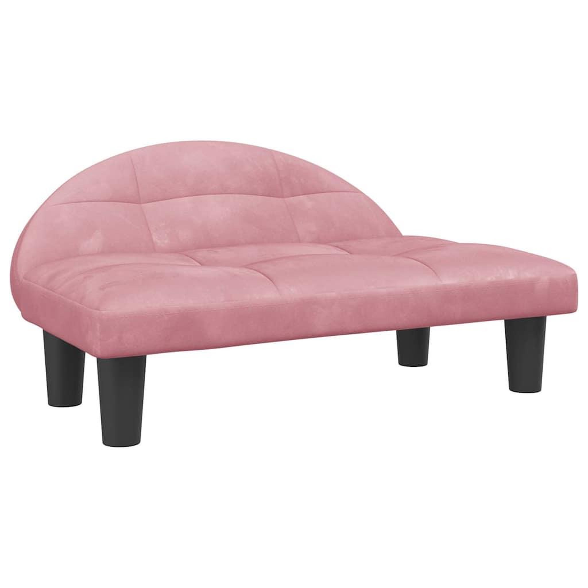 Voir la diapositive 2 : VIDAXL Lit pour chien rose 70x52x30 cm velours