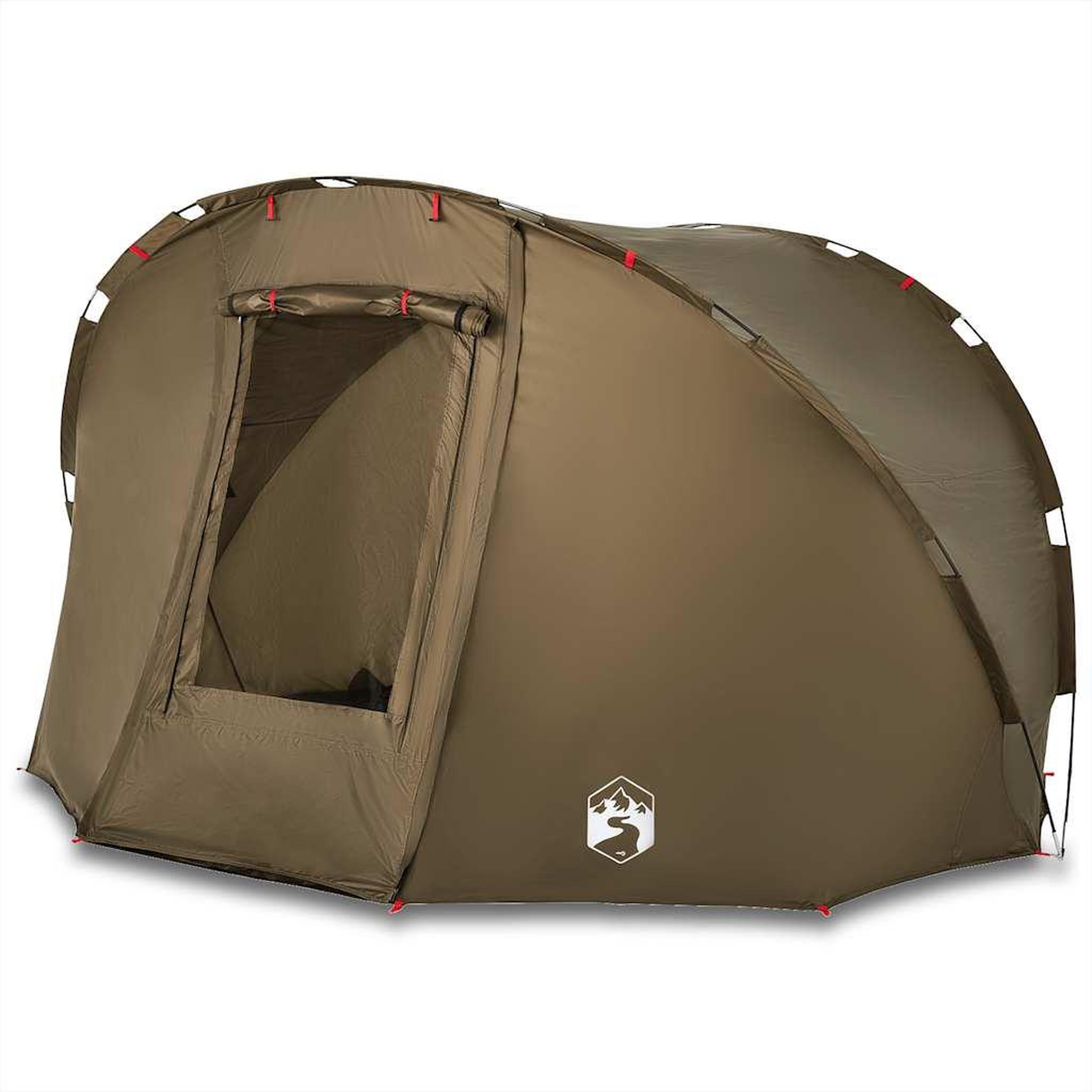 Voir la diapositive 2 : VIDAXL Tente de peche 5 personnes vert olive impermeable
