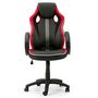 Voir la diapositive 2 : VS VENTA-STOCK Fauteuil de Bureau réglable et inclinable Formula tapissé en Similicuir, Noir/Rouge