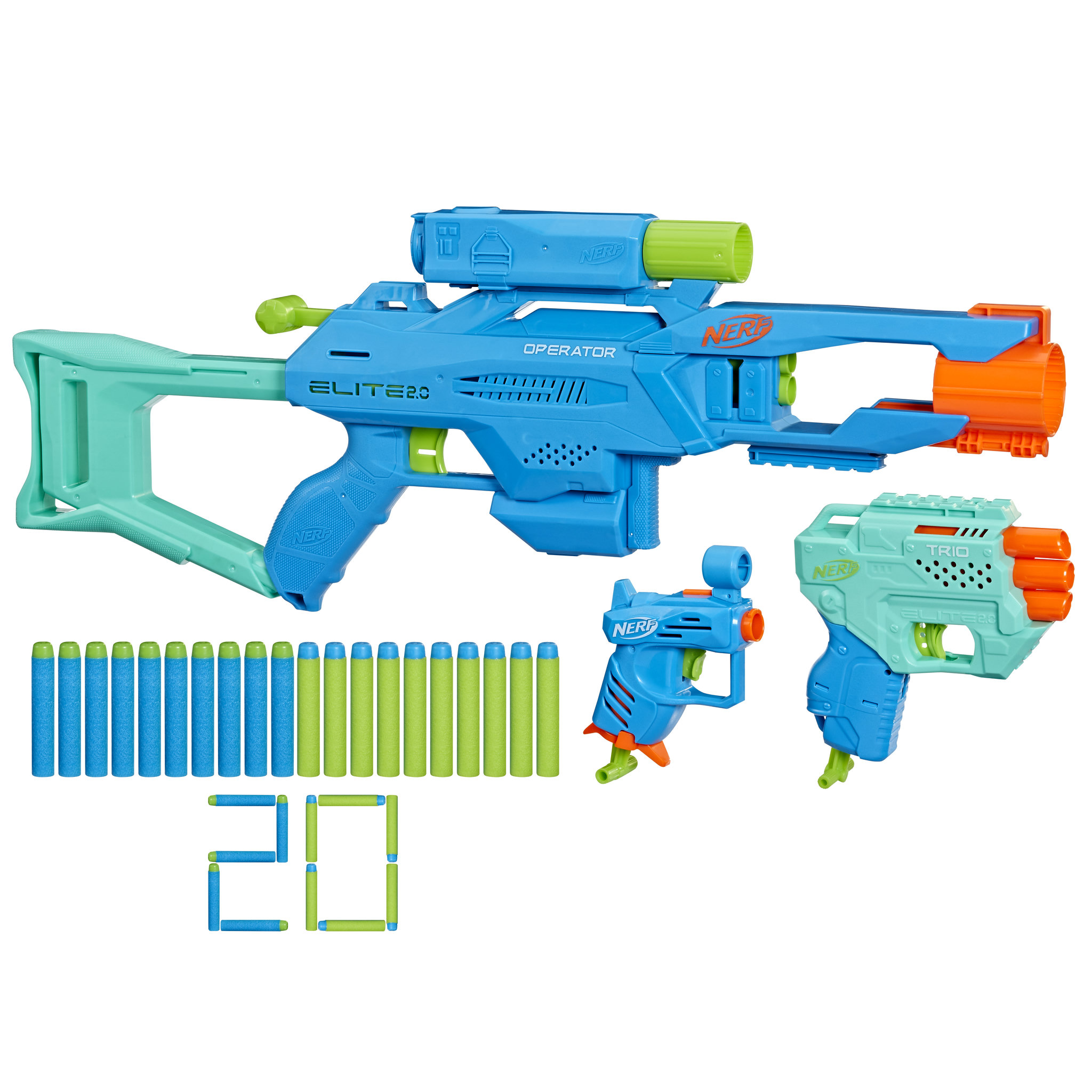 Voir la diapositive 2 : NERF Tactical Pack Nerf Elite 2.0