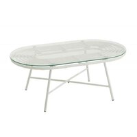 Table Pliante Plateau MECALIT-PRO Marbre Blanc Pieds Blanc 70 x 70 cm  SIEGER - Achat/vente table de jardin pliante Sieger