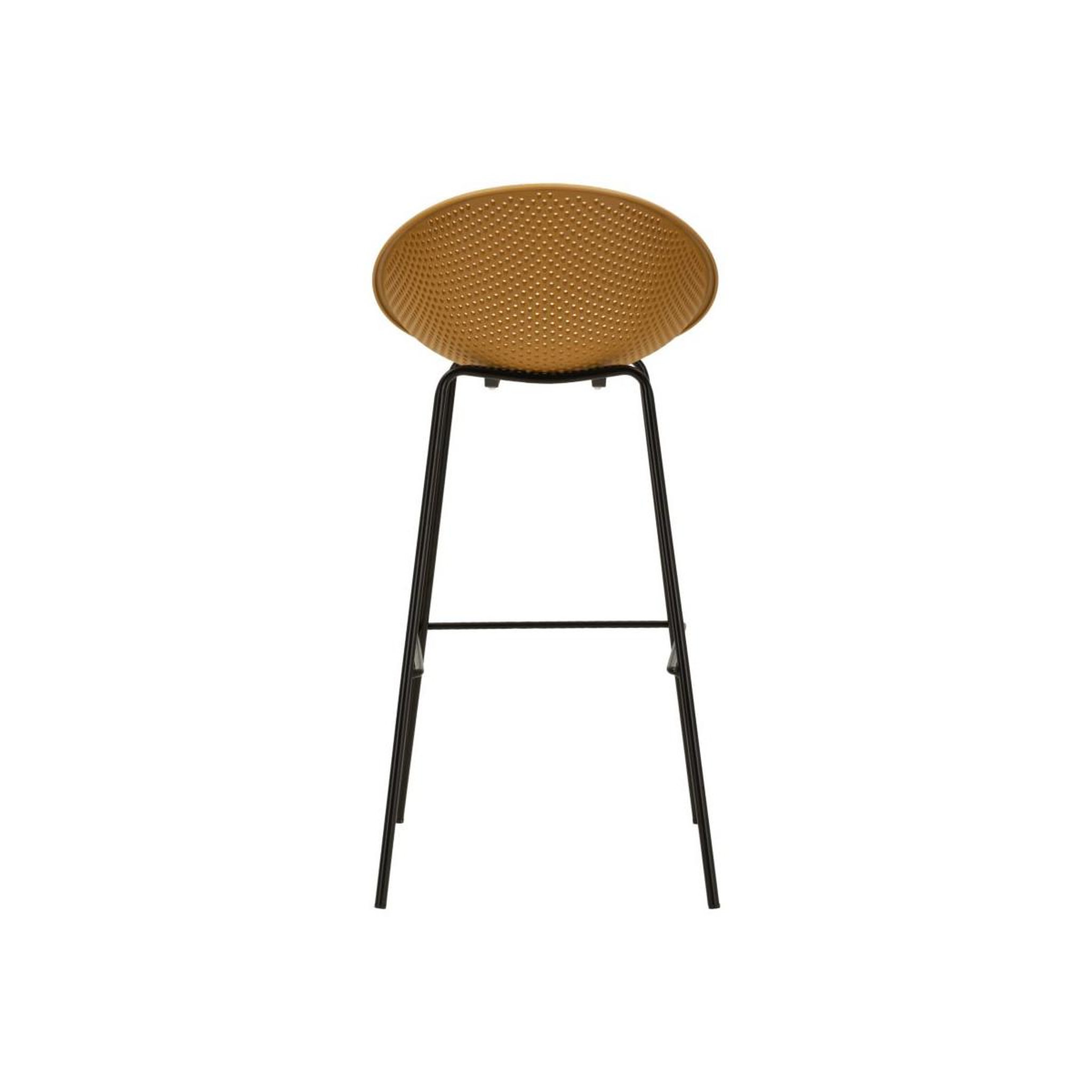 Voir la diapositive 6 : Paris Prix Lot de 2 tabourets de bar  ibiza  98cm moutarde
