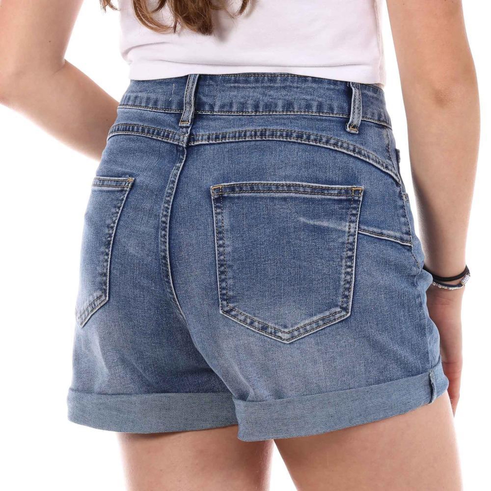 Voir la diapositive 2 : MONDAY PREMIUM Short en jean  Femme Monday Premium LW526