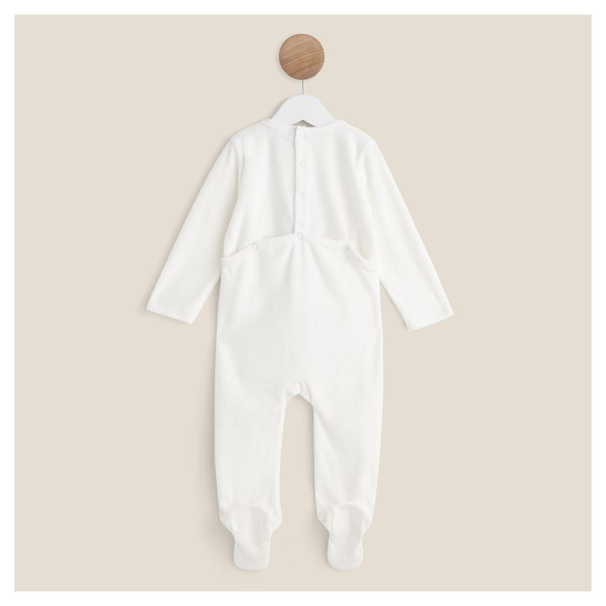 MINNIE Dors bien velours bébé fille