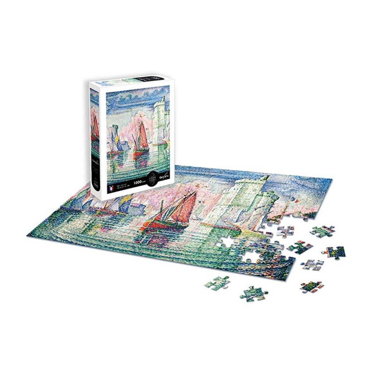 Sentosphere Puzzle Calypto Entree du port de La Rochelle - Pau Signac 1000 p