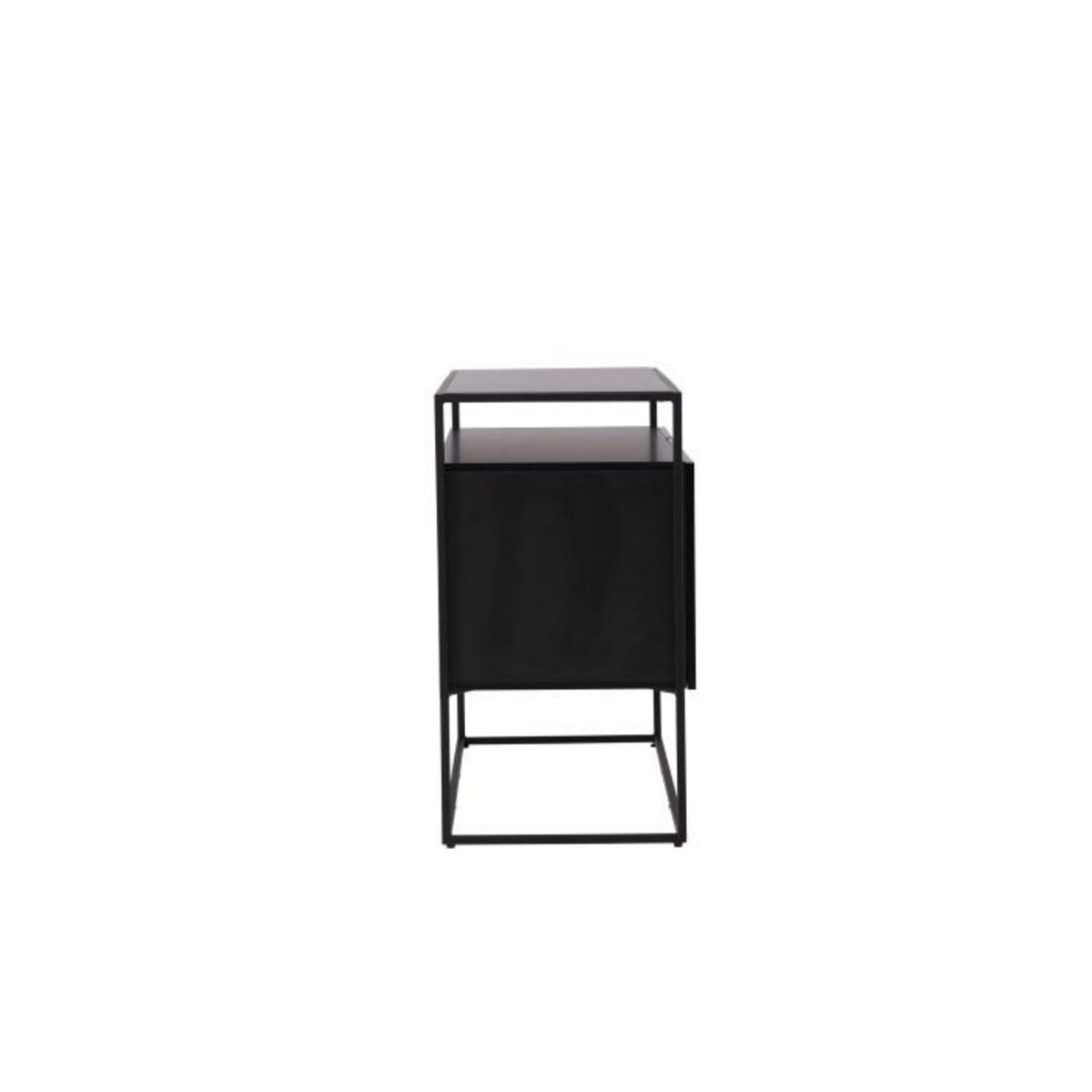 Paris Prix Buffet 3 Portes en Teck  Kingsport  120cm Noir