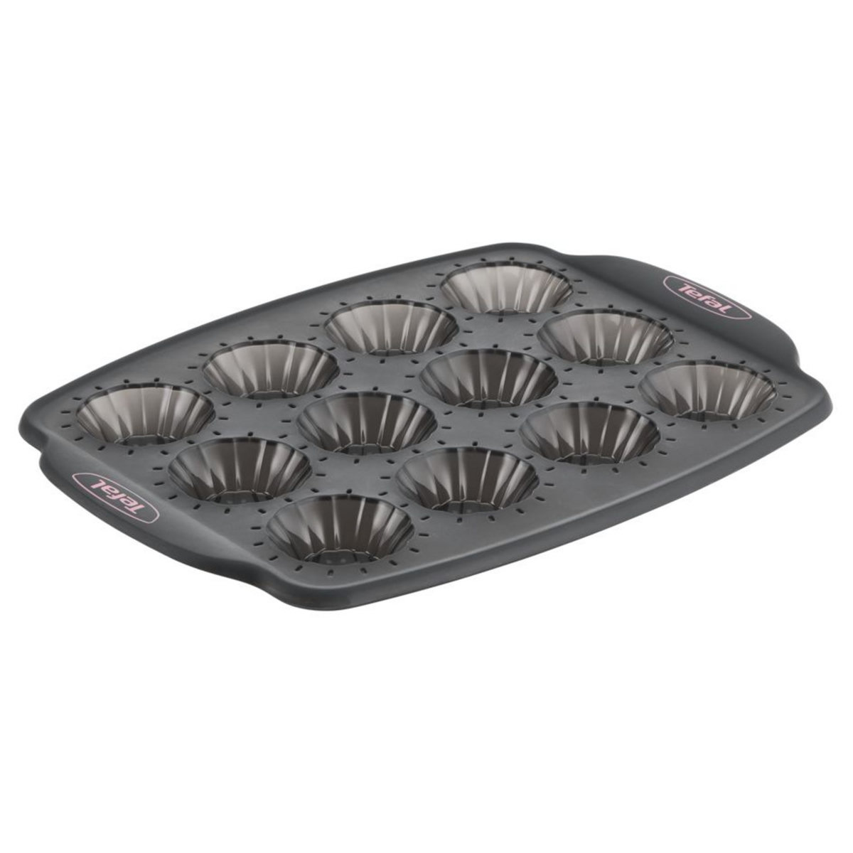 TEFAL Moule 12 mini tartelettes CRISPYBAKE silicone