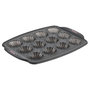 Voir la diapositive 1 : TEFAL Moule 12 mini tartelettes CRISPYBAKE silicone