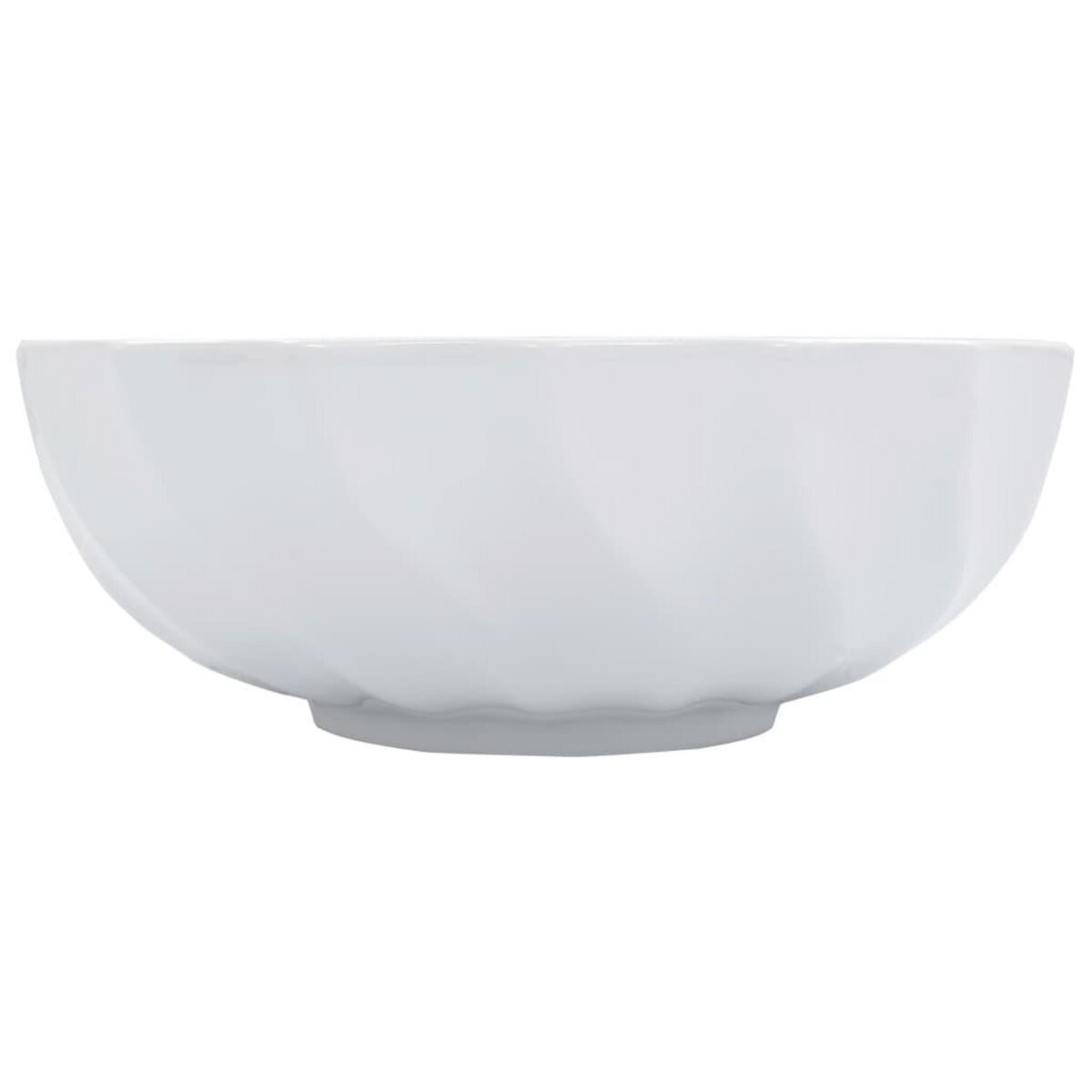 VIDAXL Lavabo 46x17 cm Ceramique Blanc