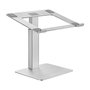 Voir la diapositive 1 : GEMBIRD Support d'Ordinateur Portable Gembird ajustable en aluminium argenté
