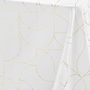 Voir la diapositive 2 : Paris Prix Nappe Antitache  Louxor  140x240cm Blanc & Or