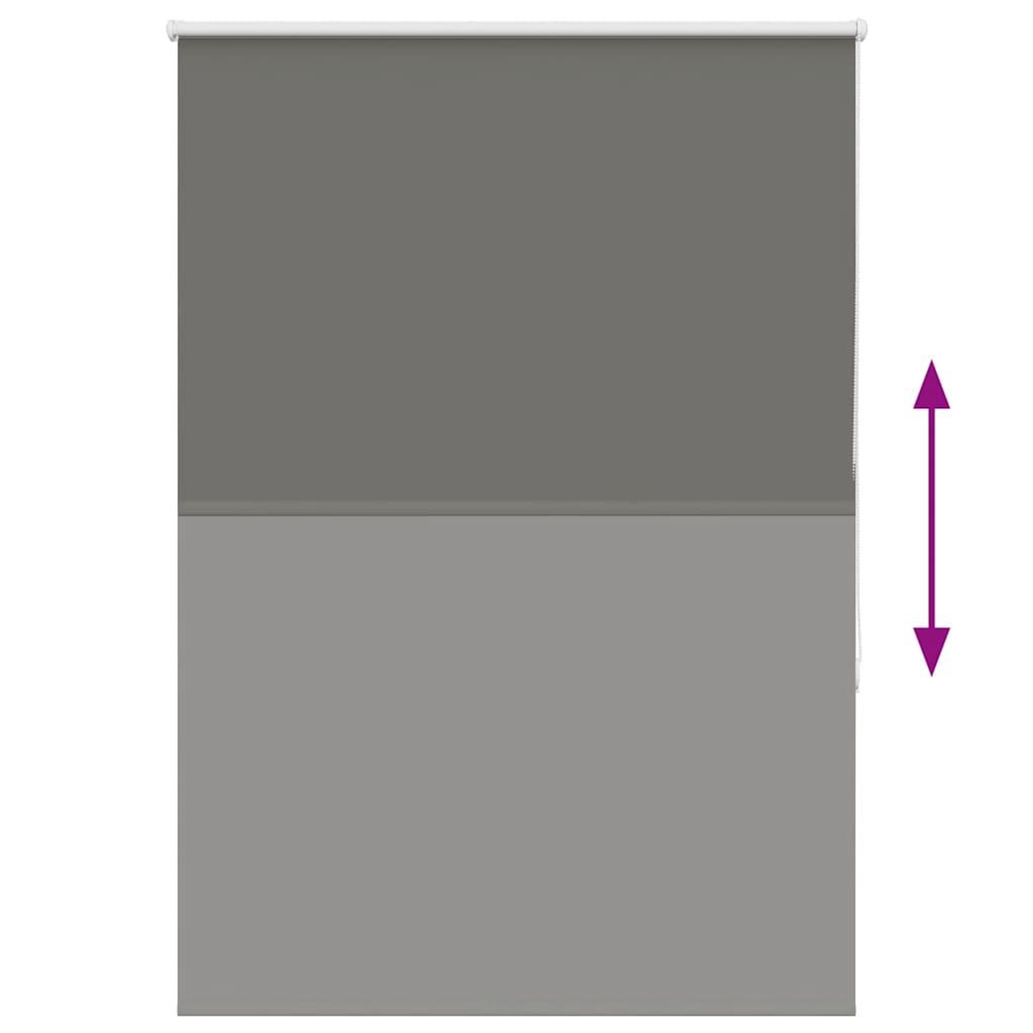 Voir la diapositive 5 : VIDAXL Store enrouleur occultant largeur du tissu 110,7 cm polyester