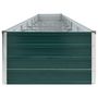 Voir la diapositive 4 : VIDAXL Lit sureleve de jardin Acier galvanise 600x80x45 cm Vert