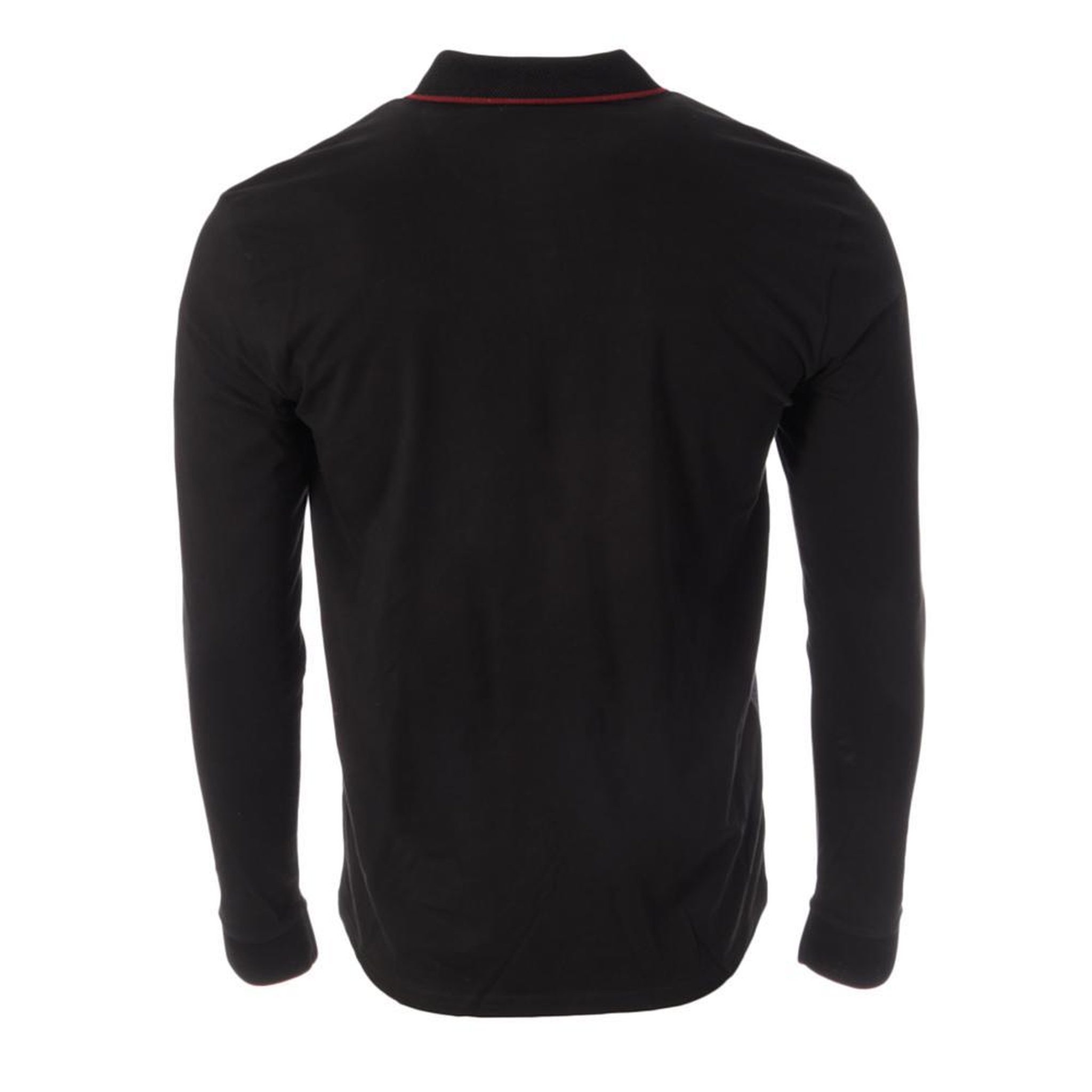 Voir la diapositive 2 : RMS 26 Polo Manches Longues Noir/Gris Homme RMS26 91234