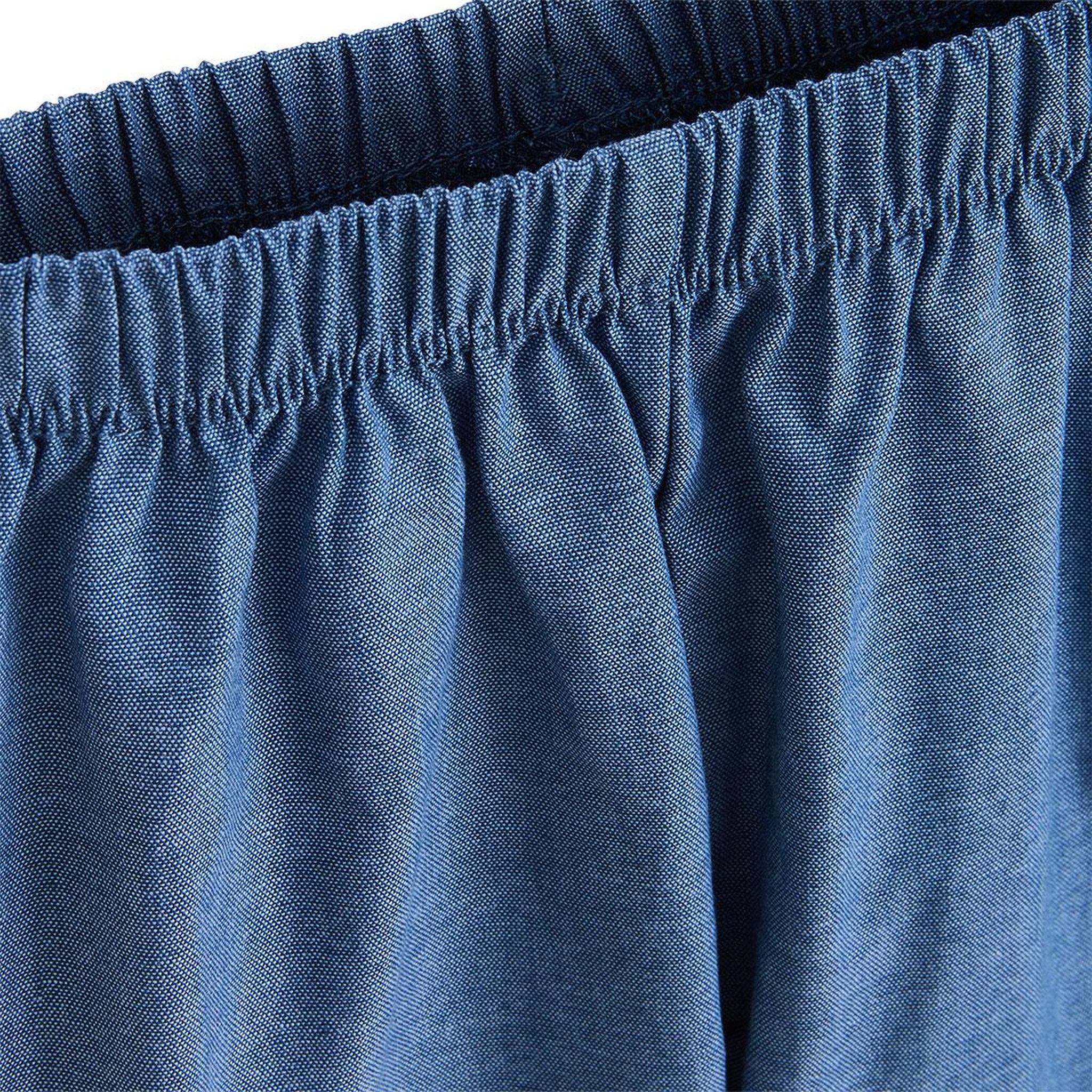 Voir la diapositive 3 : PETIT BEGUIN Pantalon enfant en chambray camila