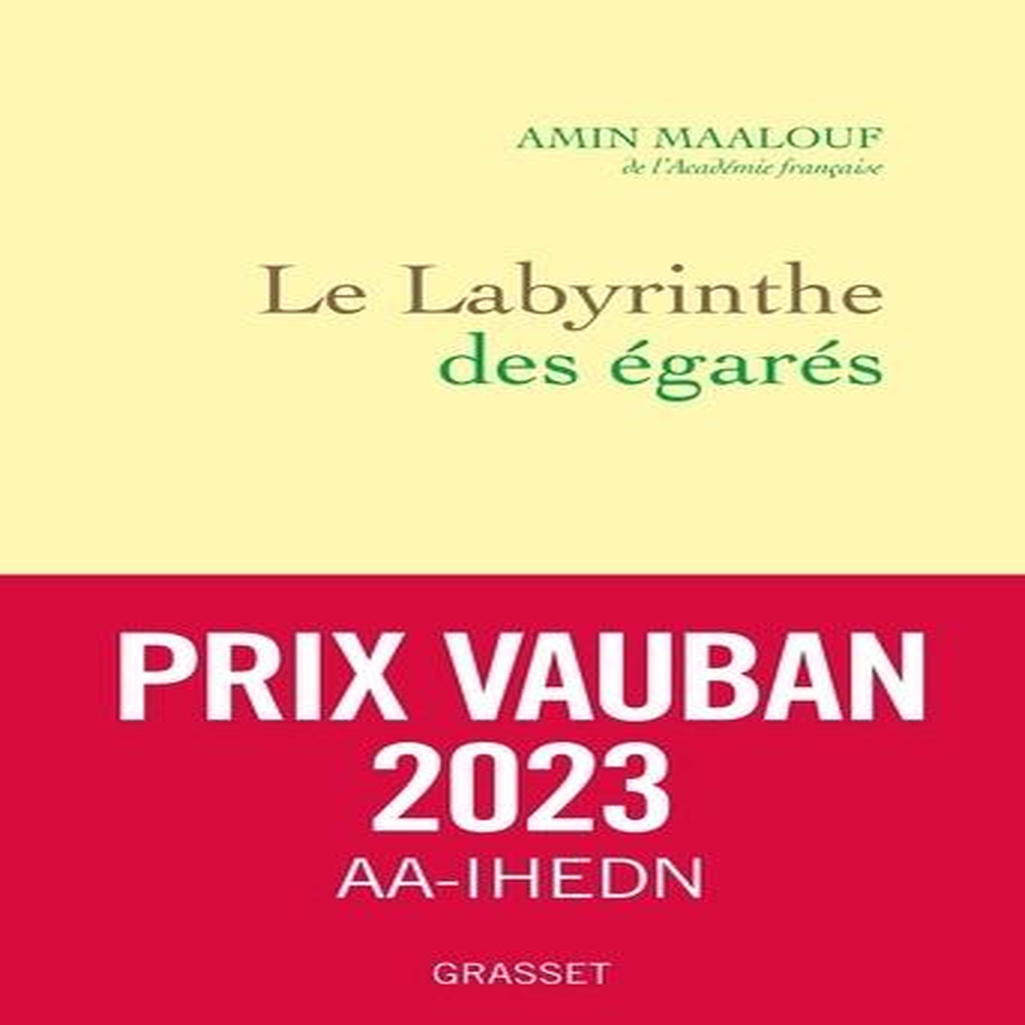 LE LABYRINTHE DES EGARES. L'OCCIDENT ET SES ADVERSAIRES, Maalouf Amin