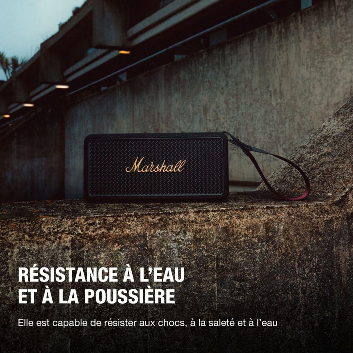 MARSHALL Enceinte portable Middleton II Black & Brass