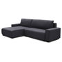 Voir la diapositive 2 : Paris Prix Canapé d'Angle Convertible  Marcus  292cm Noir