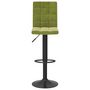 Voir la diapositive 4 : VIDAXL Tabourets de bar lot de 2 vert clair velours