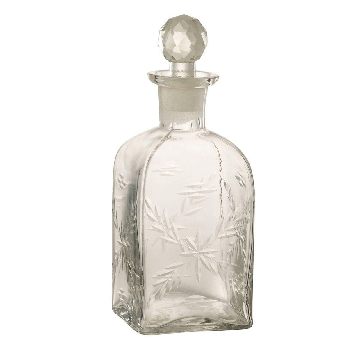 Paris Prix Carafe Design en Verre  Carrée  46cm Transparent