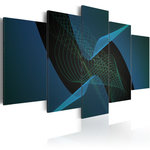 Paris Prix Tableau Imprimé  Abstraction Foncée. Coloris disponibles : Multicolore