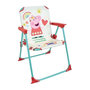 Voir la diapositive 2 : Fun House FUN HOUSE Peppa Pig Salon de jardin - 1 table H.46xø46cm, 2 chaises H.53xl.38,5xP.37,5 cm et 1 parasol H.125 x ø100 cm - Pour