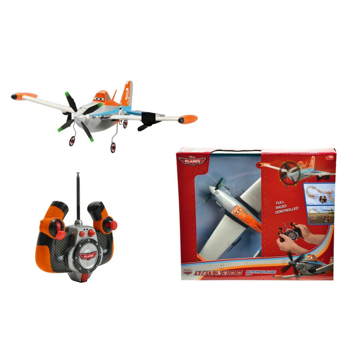 SMOBY Avion Planes Flying Dusty radiocommandé