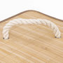 Voir la diapositive 3 : FIVE Panier à Linge d'Angle  Bambou  48L Naturel