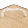 Voir la diapositive 3 : FIVE Panier à Linge d'Angle  Bambou  48L Naturel