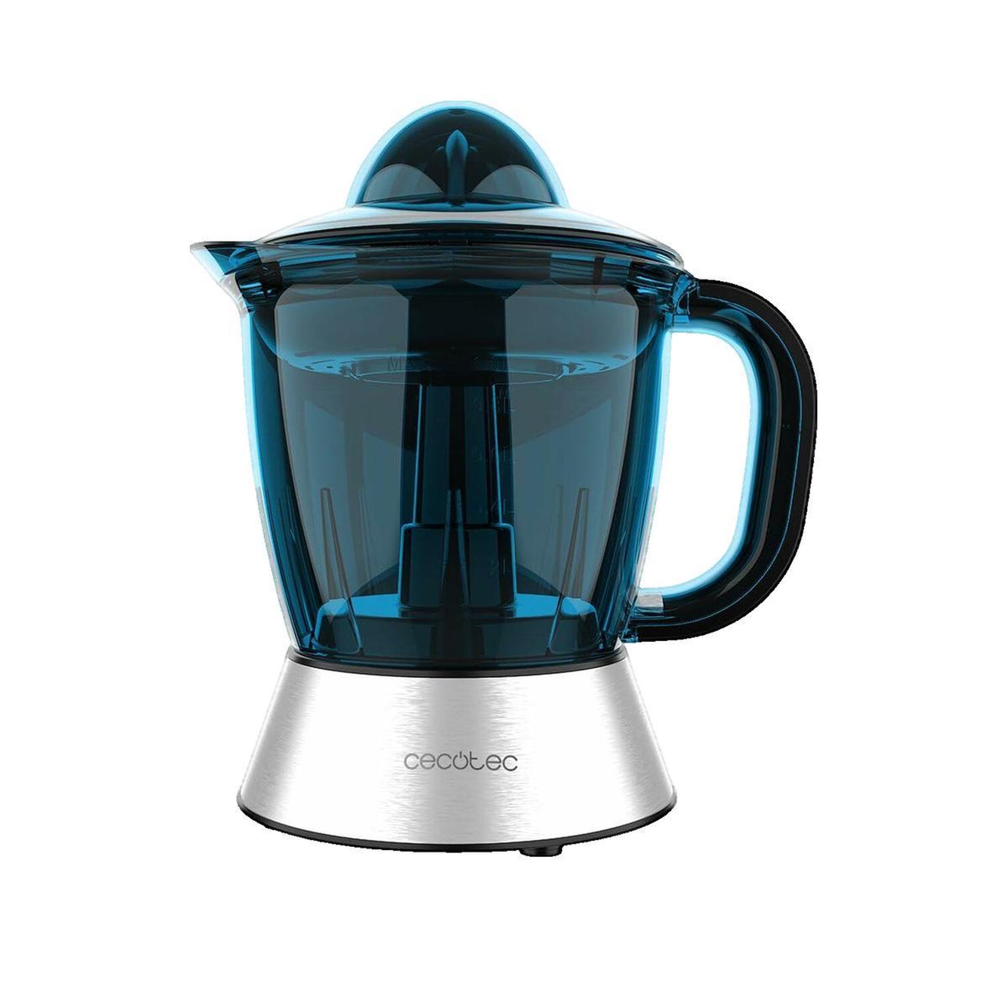 Voir la diapositive 3 : CECOTEC Presse-agrumes électrique Cecotec Zitra Steel noir acier inoxydable