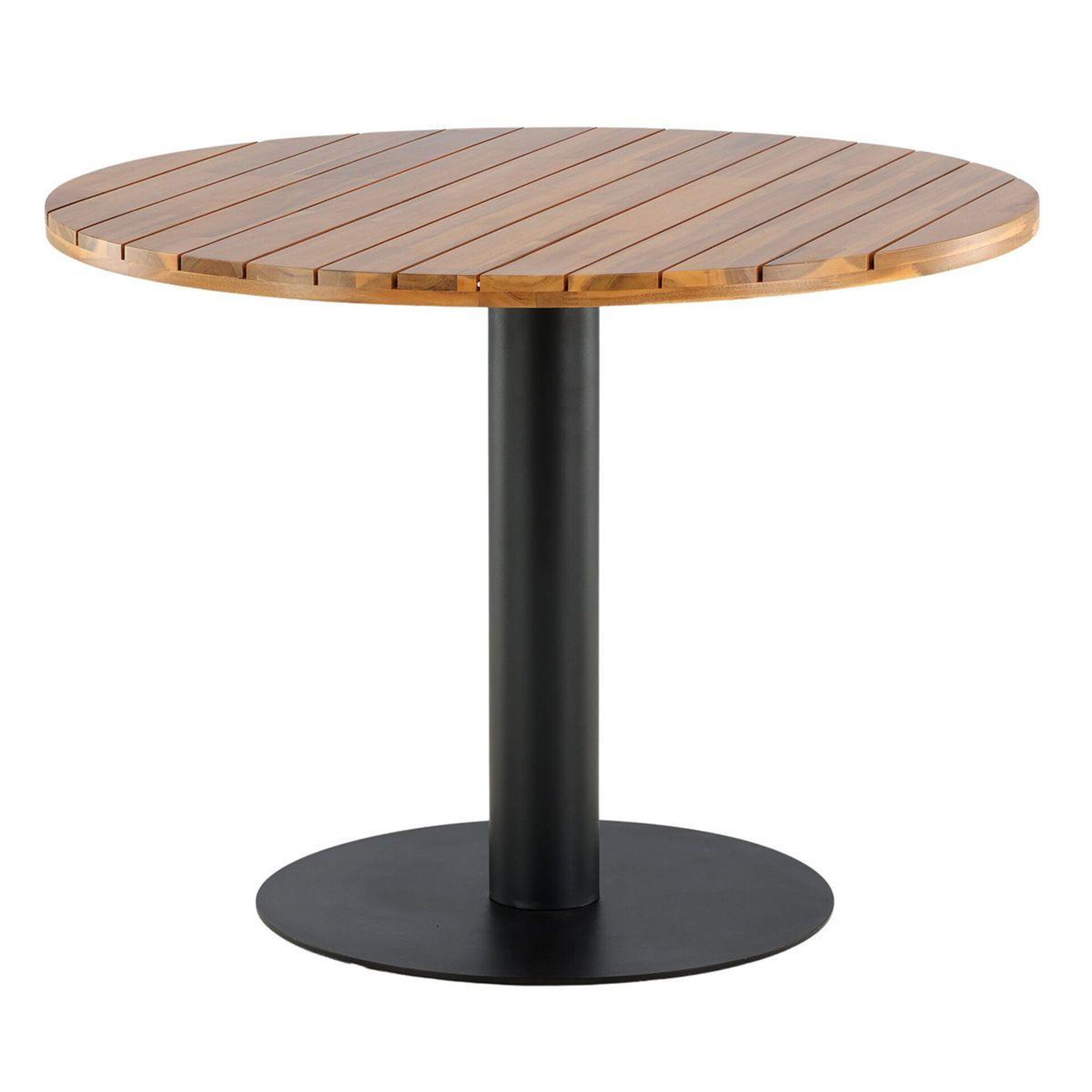 Paris Prix Table de jardin en bois  cot  100cm naturel
