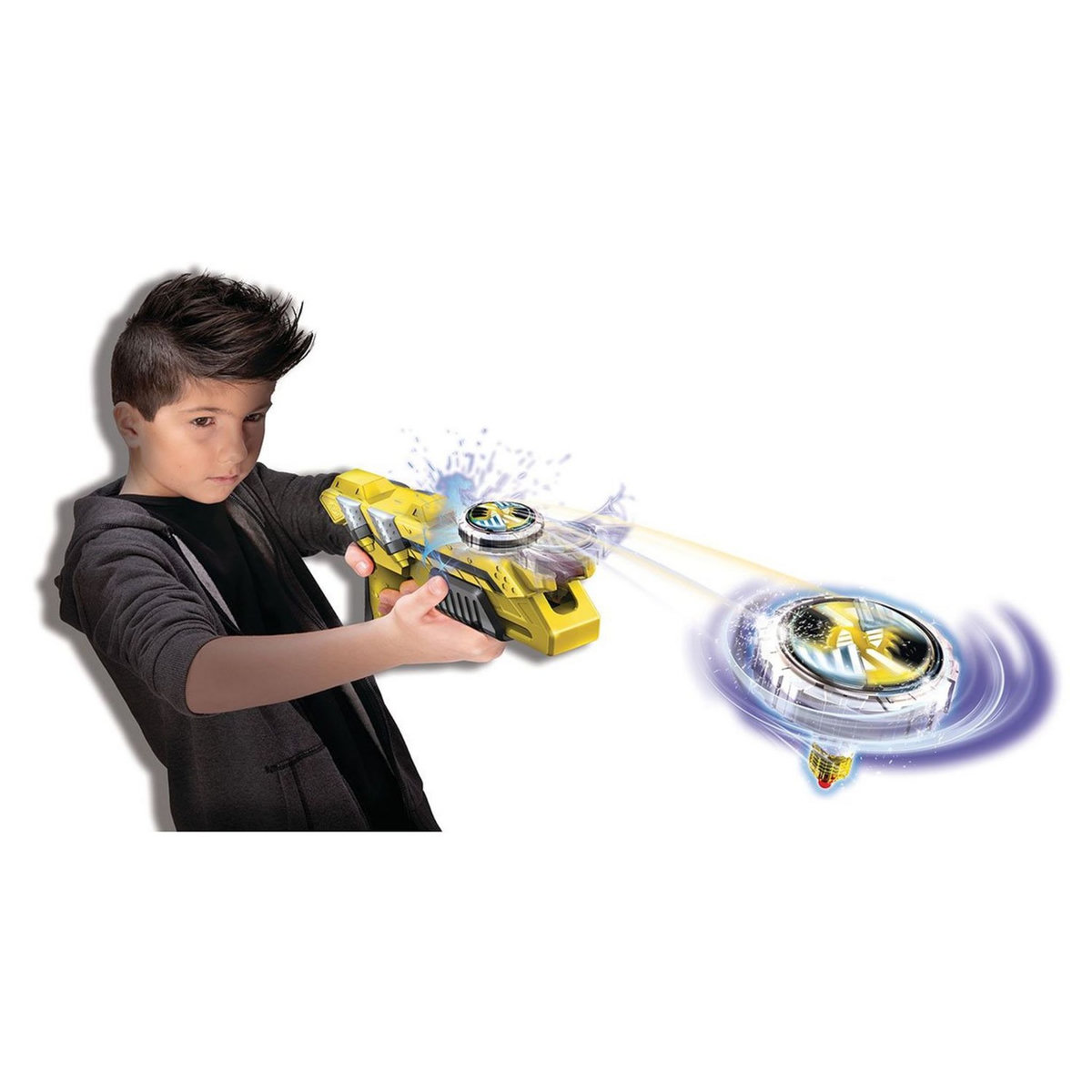 SILVERLIT Blaster avec toupie Spinner mad 