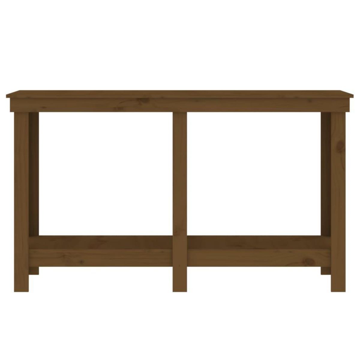 VIDAXL Banc de travail Marron miel 140x50x80 cm Bois de pin massif