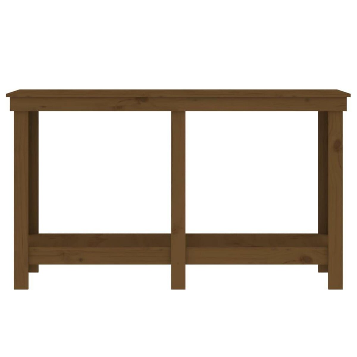 VIDAXL Banc de travail Marron miel 140x50x80 cm Bois de pin massif