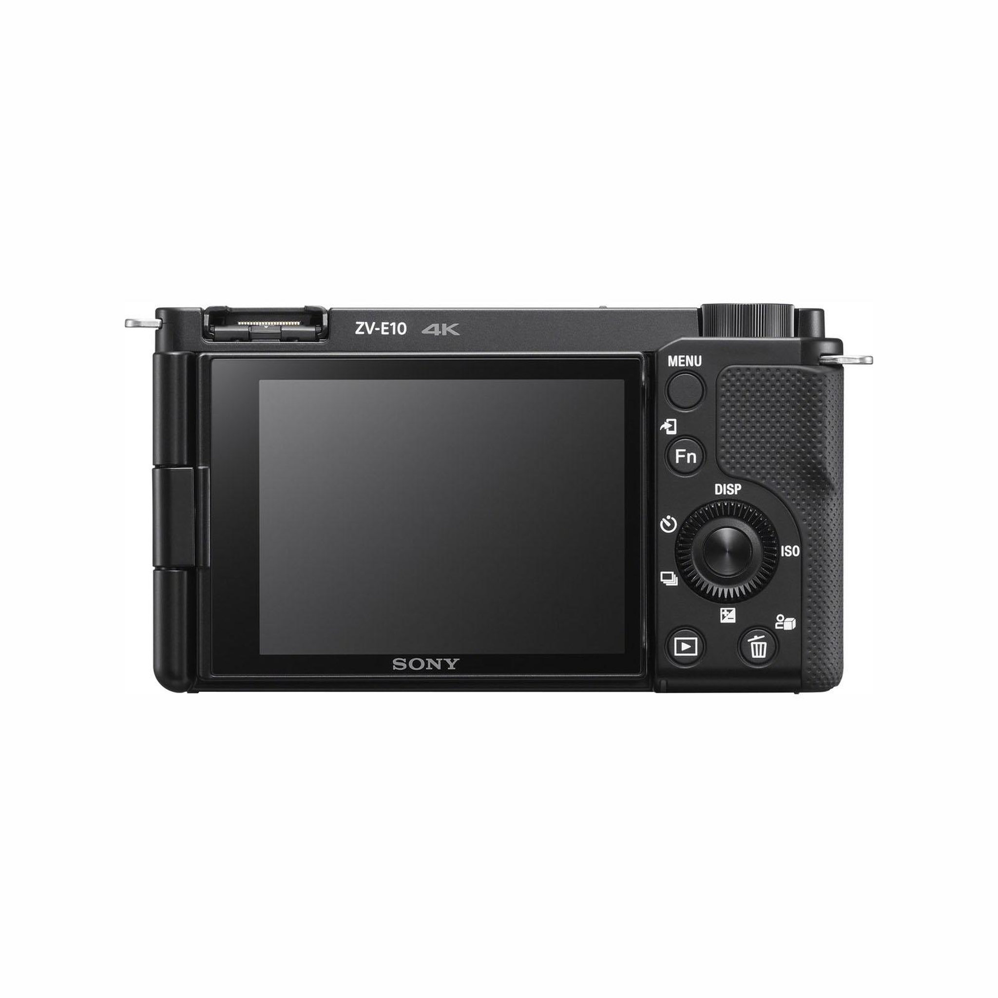 Voir la diapositive 3 : SONY Appareil photo hybride Sony ZV-E10 noir
