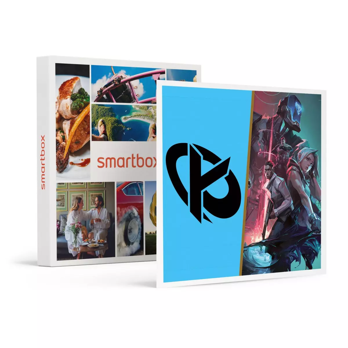 Smartbox Bon cadeau de 69,90 € sur l'e-shop de la Karmine Corp et de 20 € sur Valorant - Coffret Cadeau Multi-thèmes