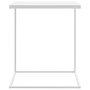 Voir la diapositive 3 : VIDAXL Table d'appoint Blanc 55x35x66 cm Bois d'ingenierie