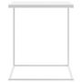 Voir la diapositive 3 : VIDAXL Table d'appoint Blanc 55x35x66 cm Bois d'ingenierie