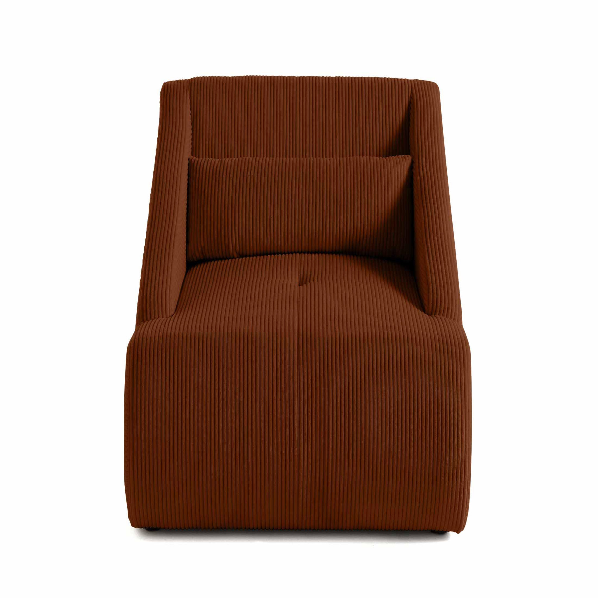 Voir la diapositive 1 : LISA DESIGN Onyx - fauteuil - en velours côtelé