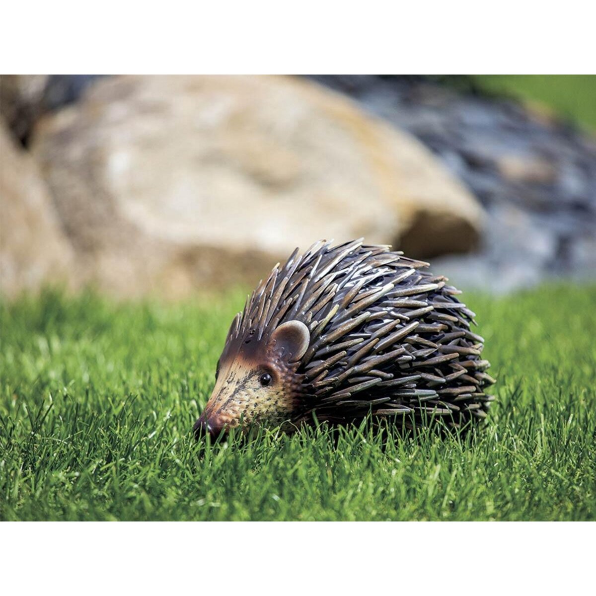 Nortene Hérisson décoratif stylisé en acier pour jardin