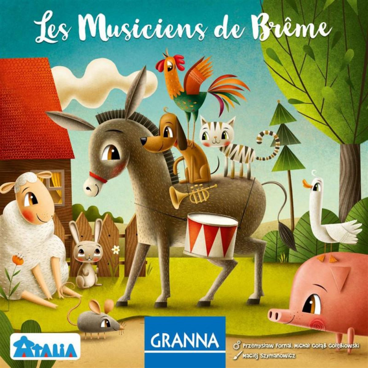 ATALIA JEUX Jeu classique Atalia Jeux Les musiciens de Brême