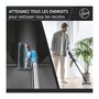 Voir la diapositive 2 : HOOVER Aspirateur Balai sans Fil - HOOVER HF410H - 190 W - Autonomie : 30 min - 0,7 L