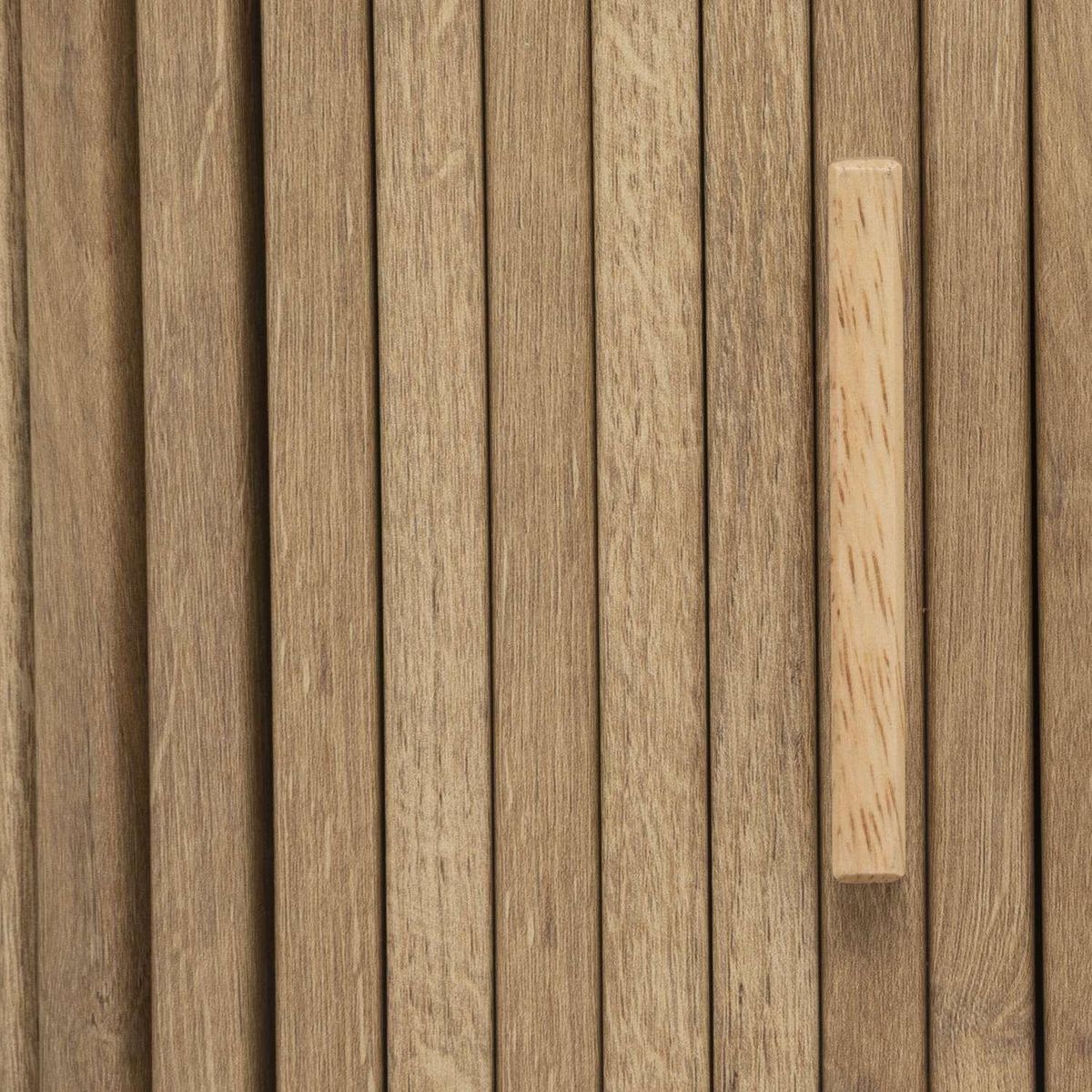 ATMOSPHERA Bibliothèque 2 portes Colva en bois - Marron