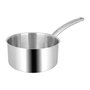 Voir la diapositive 1 : SITRAM Casserole induction INOX PRO 18 cm