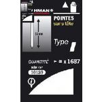 TECHMAN Pointes 19 mm - type I