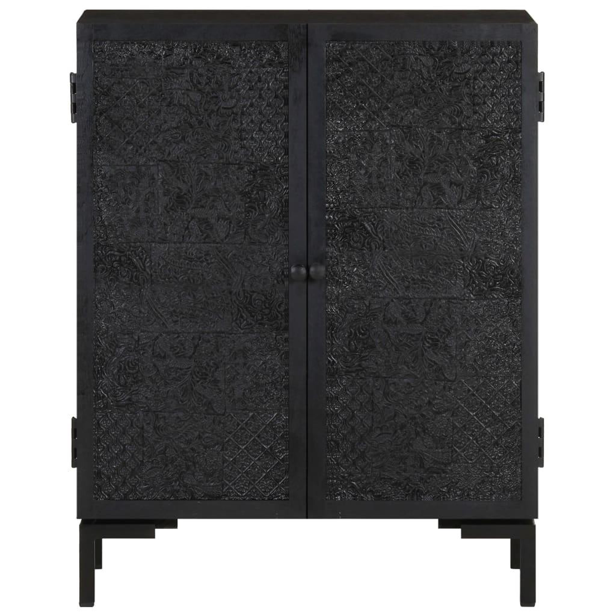 Voir la diapositive 2 : VIDAXL Buffet 60x30x76 cm bois de manguier massif