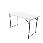 WERKAPRO Table pliante rectangulaire WERKA PRO à pieds réglables  120x60x74cm