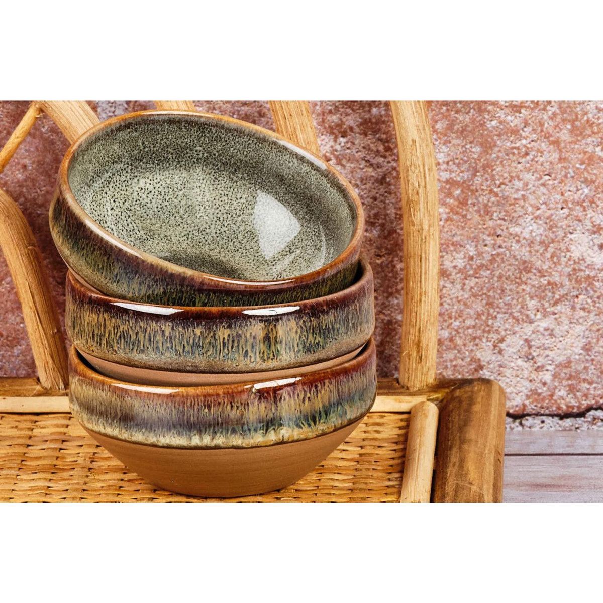 BJORN Bol GENESIS Ø8cm - 6 pièces - Basalte