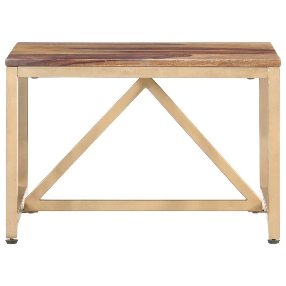 VIDAXL Table d'appoint 60x60x40 cm Bois massif