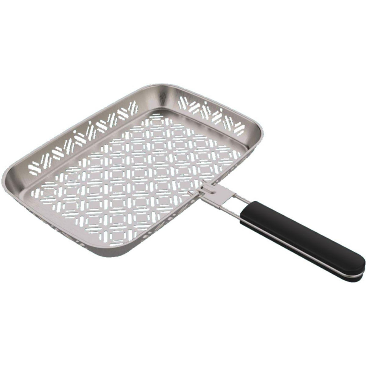 Best Of TV Poêle grill a barbecue rectangulaire